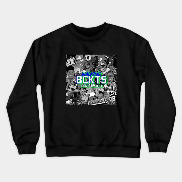 Bckts Cltr Basketball Crewneck Sweatshirt by BucketsCulture